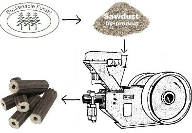 sustainable wood fuels cycle